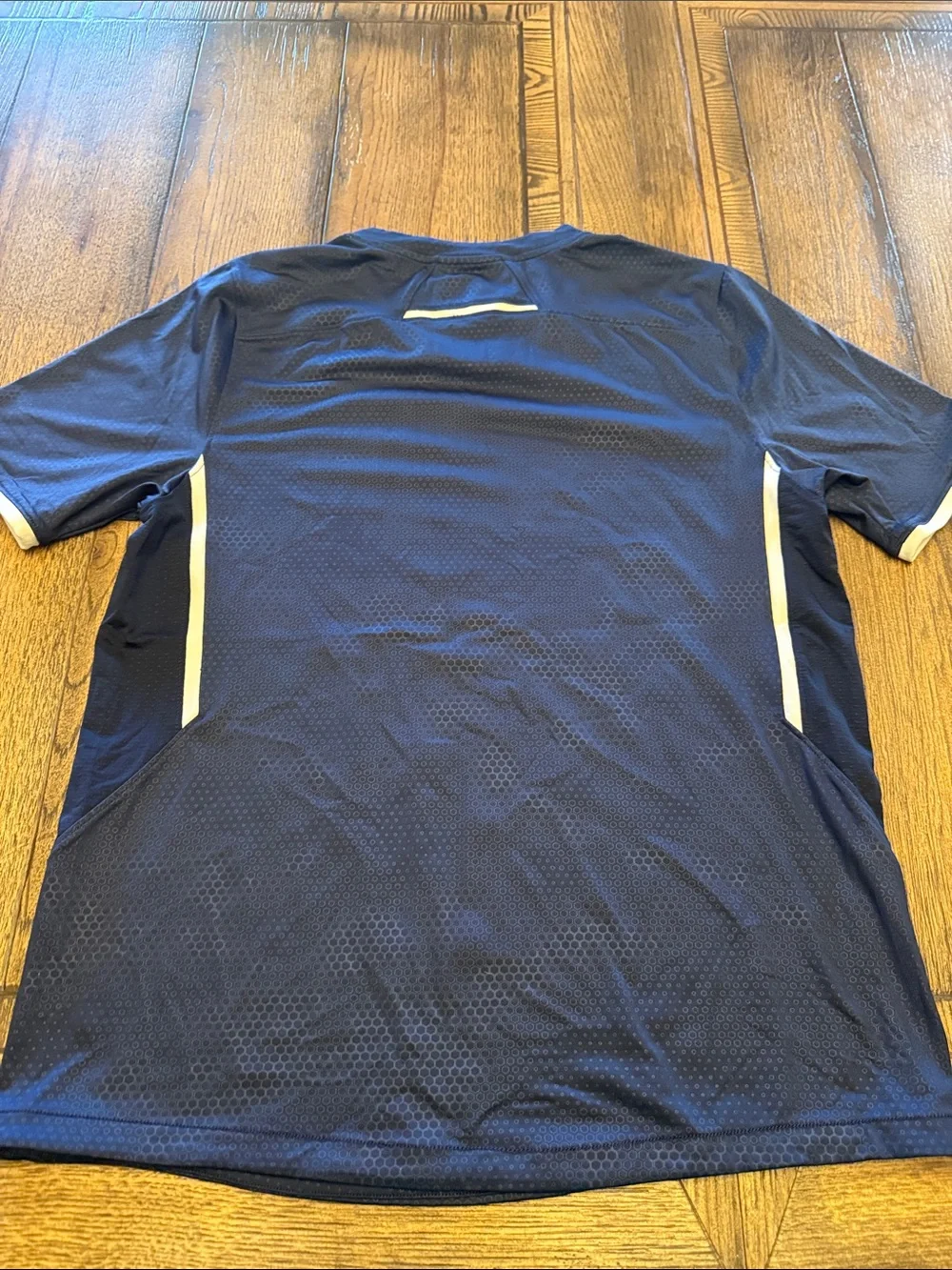 Under Armour Navy and White Youth Athletic Jersey